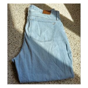Madewell Women's The Curvy Perfect Vintage Jean - Light Wash - Sz 34 Tall